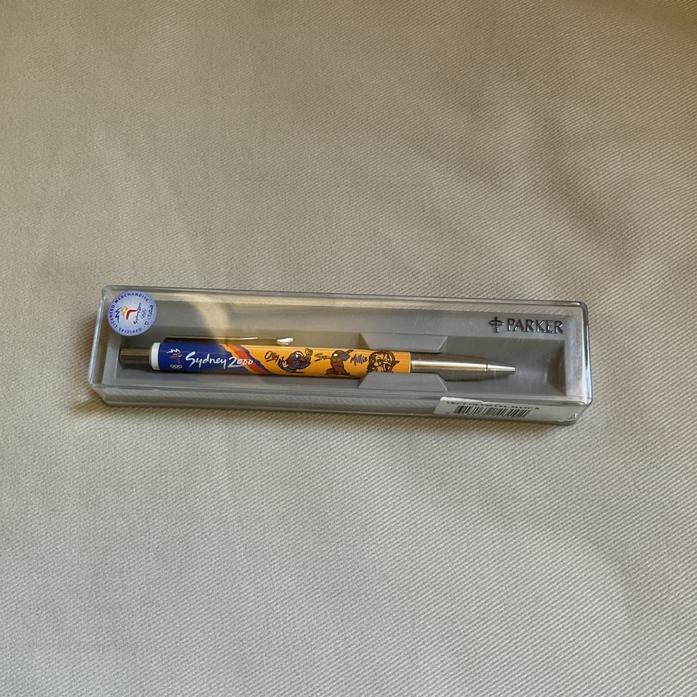 Parker Ballpoint Pen Olympics Sydney 2000 Souvenir Official Licensed Merch w/Box